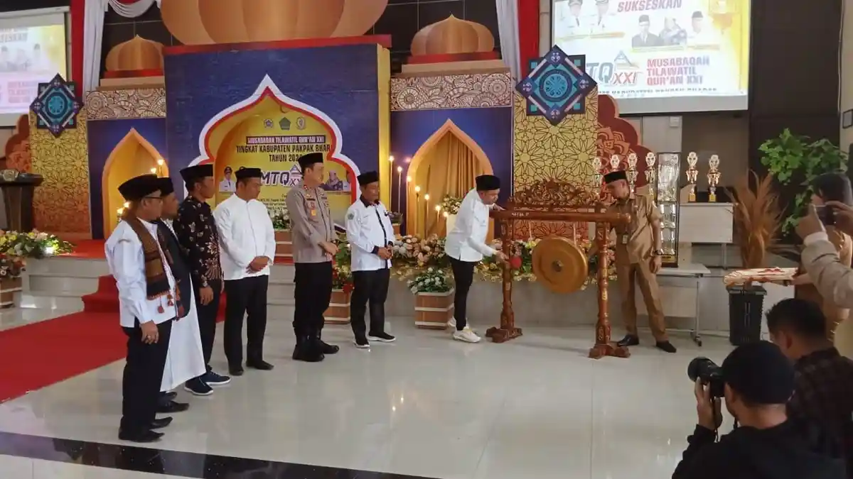 Dukung Kelancaran MTQ XXI, Polres Pakpak Bharat Turunkan Personel Pengaturan Lalu Lintas