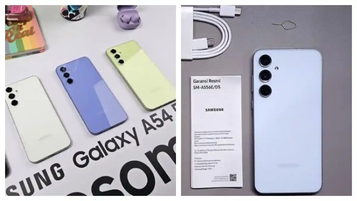 Adu Spesifikasi dan Update Harga HP Samsung Galaxy A54 5G dan Samsung Galaxy A55 5G