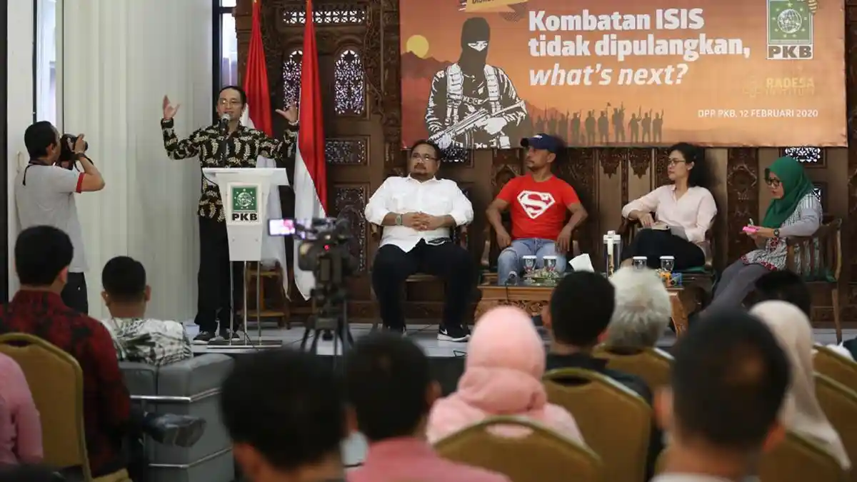 Soal ISIS Eks WNI, PKB Anggap Sikap Pemerintah Bersayap