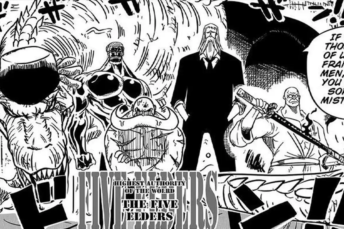 Link dan Spoiler Manga One Piece Chapter 1110 Bahasa Indonesia: Wujud Buah Iblis Keliam Gorosei!