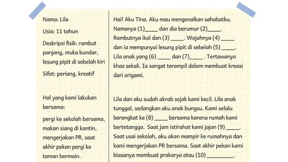 Kunci Jawaban Bahasa Indonesia Kurikulum Merdeka Kelas 5 SD Halaman 22