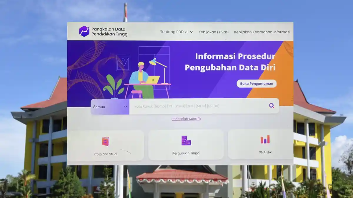 Syarat dan Cara Lapor Perbaikan Data Mahasiswa atau Alumni UHO Kendari Sulawesi Tenggara di PDDikti