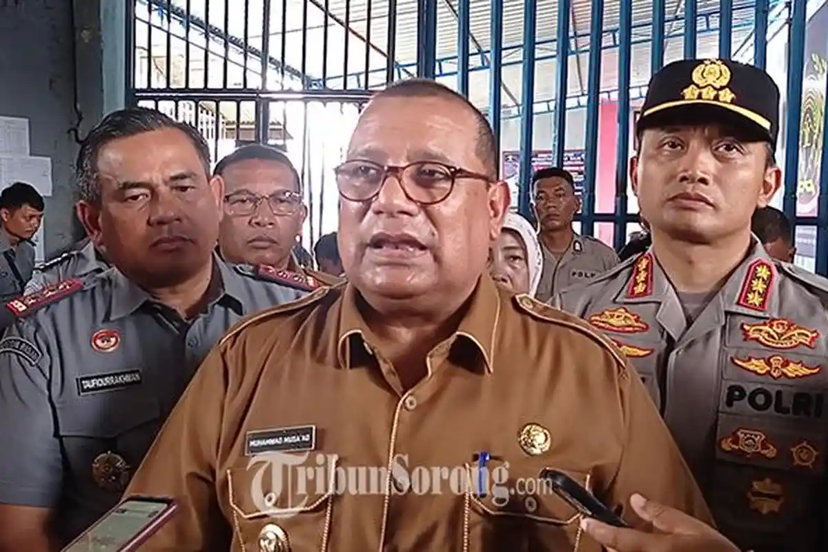 Lapas Kelas IIB Sorong Over Kapasitas, Pj Gubernur Musa'ad Janji Cari Lokasi Baru