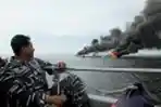 PELEDAKAN 8 KAPAL ILLEGAL FISHING di KALBAR