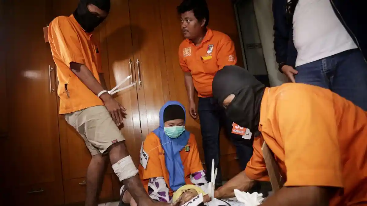 Jalani Rekonstruksi, Aulia Marahi Algojo:'Jangan Belaga Bego Gitu, Saya Juga Bisa Marah'