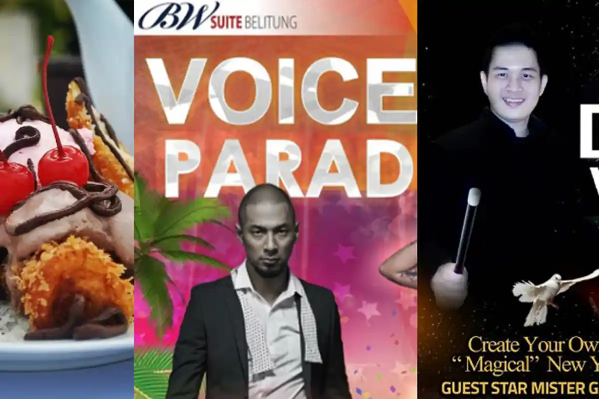 Tahun Baru di Belitung - Ada Marcell, Pesulap, Sampai Pesta Kembang Api 1 Jam