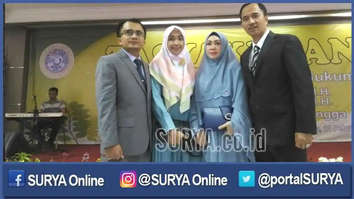 Kakak-Adik Raih Gelar Doktor Hukum Unair Bersamaan, Kuncinya Saling Support