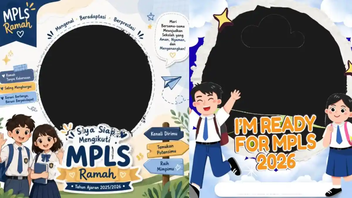 50 Link Twibbon MPLS SMP 2026 Hari Pertama Sekolah & Cara Mudah Unggah di Sosial Media - Tribunnews.com