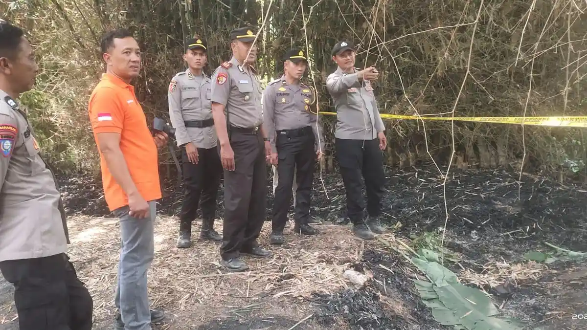 Lansia di Plosoklaten Kediri Tewas Saat Kebun Bambu Terbakar, Polisi Duga Berawal dari Bakar Sampah
