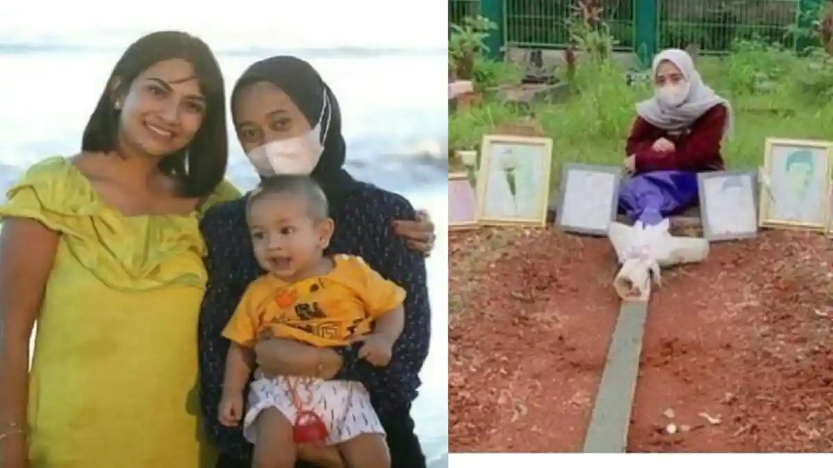Siska Pengasuh Gala yang Selamat dari Kecelakaan Maut Akhirnya Muncul, Ziarah ke Makam Vanessa-Bibi
