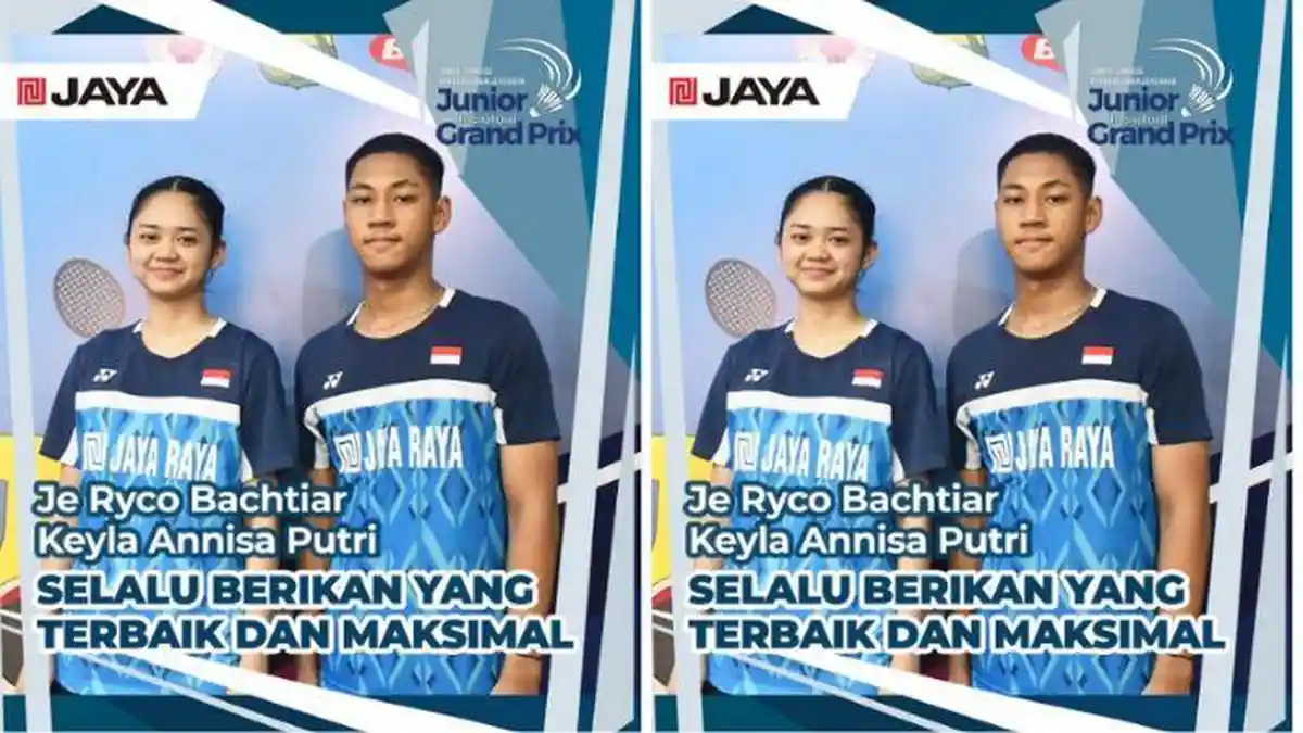 Hasil Duel Sengit 2 Ganda Campuran: Je Ryco/Keyla vs Satya/Ketty 8 Besar BWF Junior International