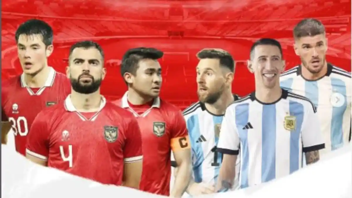 Link dan Cara Beli Tiket Timnas Indonesia vs Argentina, Tersedia 20 Ribu Tiket Hari Ini