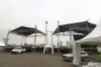 Persiapan Panggung Reuni 212