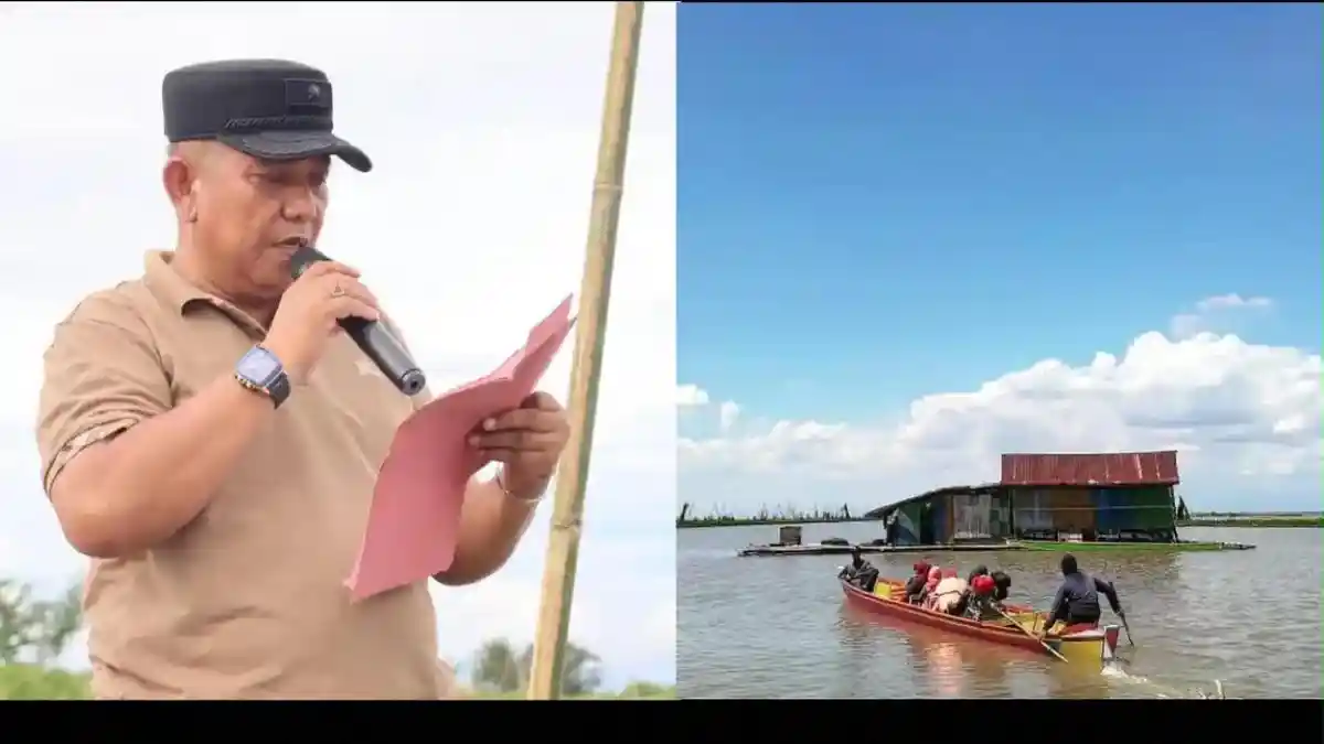 Surutnya Danau Tempe Paksa Nelayan Wajo Beralih Jadi Petani
