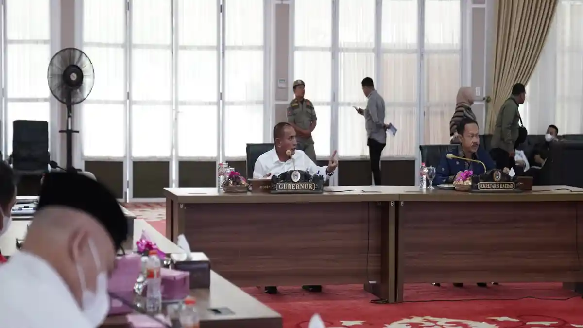 Edy Rahmayadi Minta Seluruh OPD Capai Serapan Anggaran Minimal 30 Persen Triwulan I