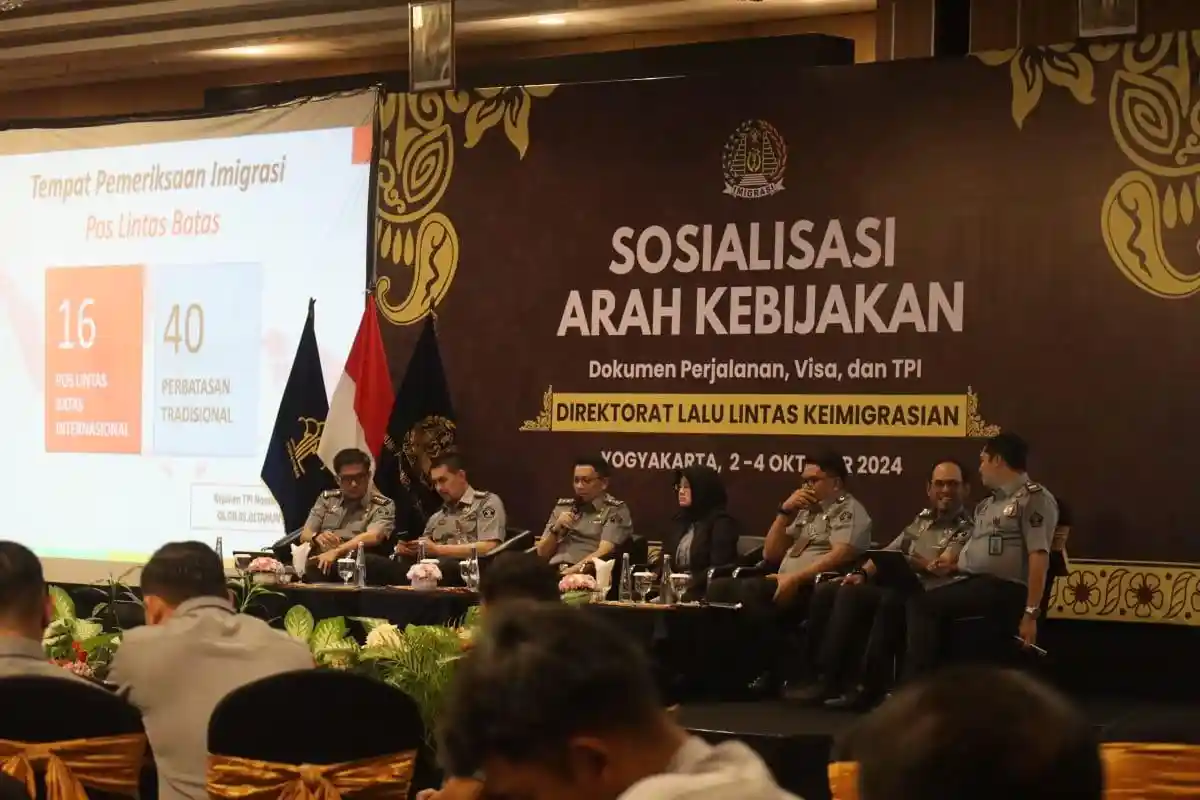 Kakanim Makassar Ikuti Sosialisasi Arah Kebijakan Dokumen Perjalanan, Visa, dan TPI di Yogyakarta