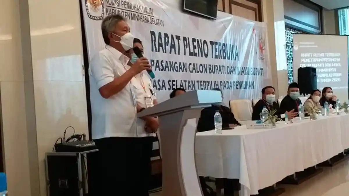 Sah, KPU Minsel Tetapkan FDW-PYR Bupati dan Wabup Terpilih