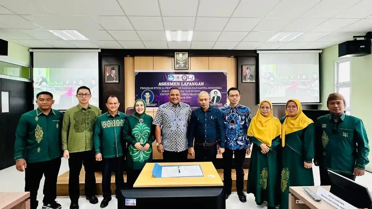 Rektor UNG Eduart Wolok: PBSI Sudah Ada Sejak Zaman IKIP, Kini Siap Raih Akreditasi Unggul