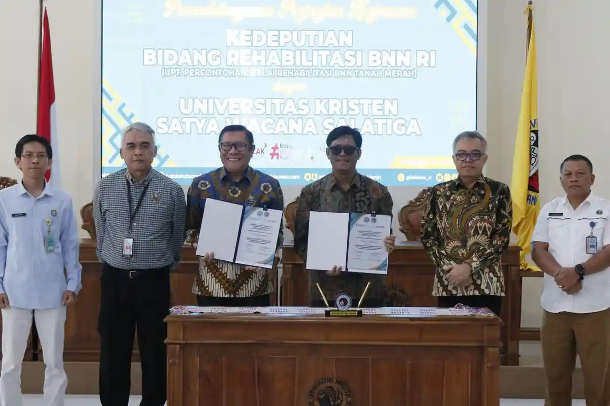 UKSW Resmi Jalin Kerja Sama dengan BNN RI, Wujudkan Bangsa Bebas Narkoba