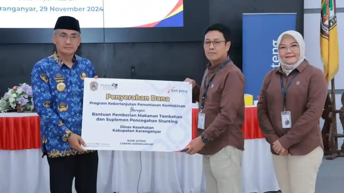 233 Penderita Stunting di Karanganyar Terima Bantuan Tambahan Asupan Gizi