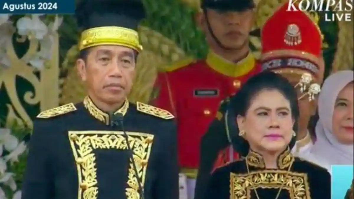 Mengenal Baju Adat Kustin yang Dipakai Presiden Jokowi dan Iriana saat ...
