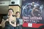Konser Trio Lestari di Hotel Claro Makassar
