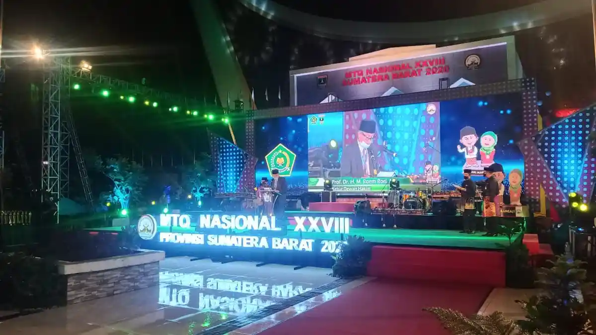 Daftar Provinsi yang Masuk Peringkat 10 Besar MTQ Nasional 2020, Sumbar Juara Umum