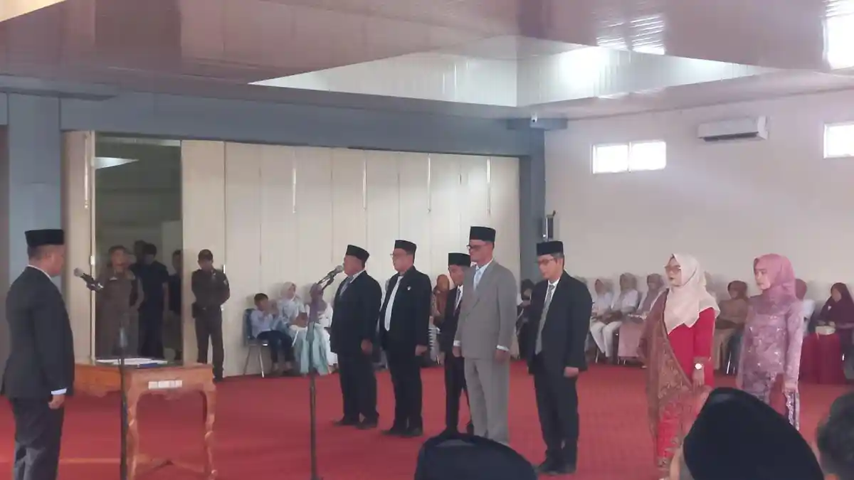 Daftar Nama Pejabat RSUD Kerinci yang Dilantik Bupati Monadi