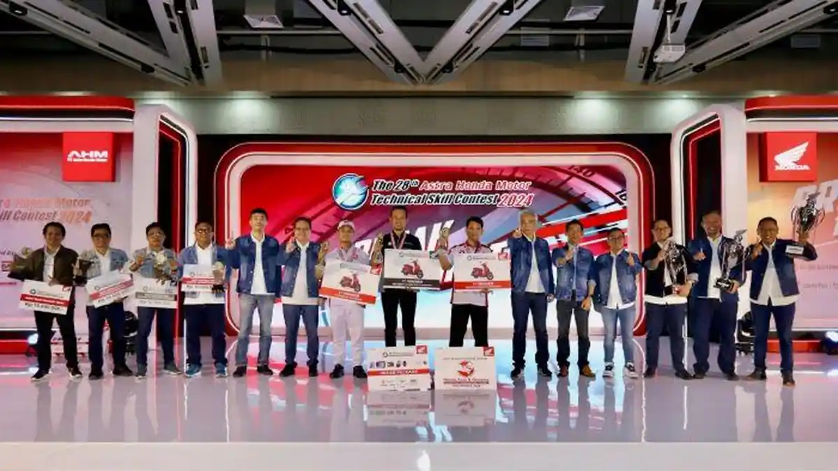 Kalibrasi Kompetensi Teknisi AHASS Merambah hingga Motor Listrik dalam Technical Skill Contest 2024