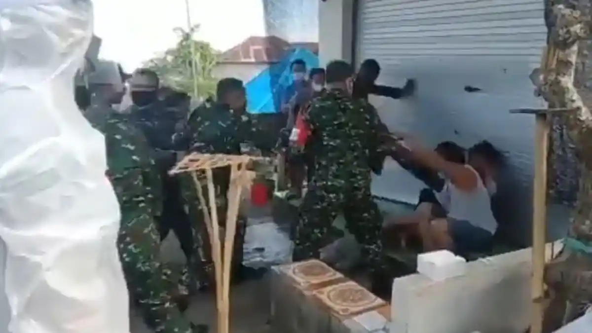 Kronologi Dihajar Oknum TNI Versi Korban, Dicekik hingga Diseret: Kesalahan Cuma Tidak Pakai Masker