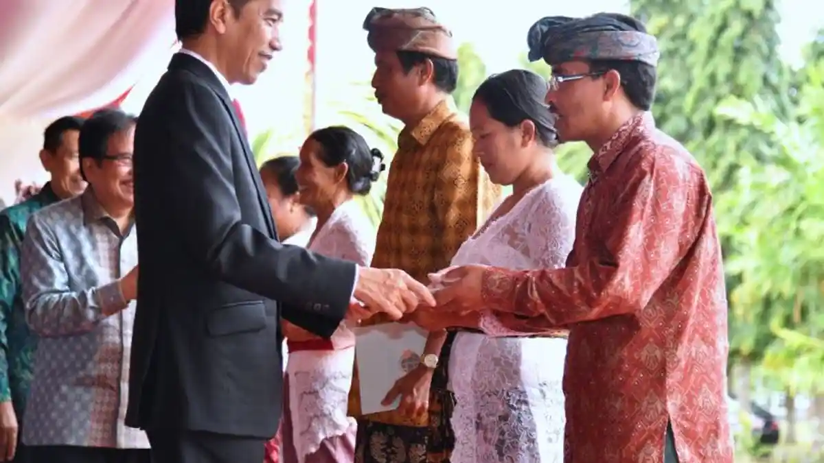 Presiden Jokowi Janji Semua Tanah di Bali Bersertifikat Pada 2019