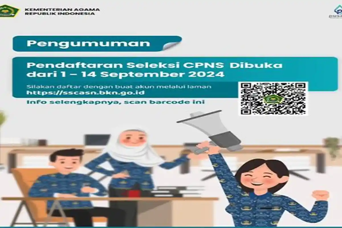 Lengkap ! Jadwal dan Tahapan Pendaftaran CPNS Kemenag 2024
