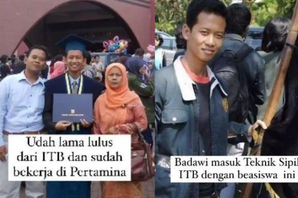 Kisah Badawi Anak Guru Ngaji di Sidoarjo, Dulu Jual Gorengan, Kini Kerja di BUMN dan Kuliahkan Adik