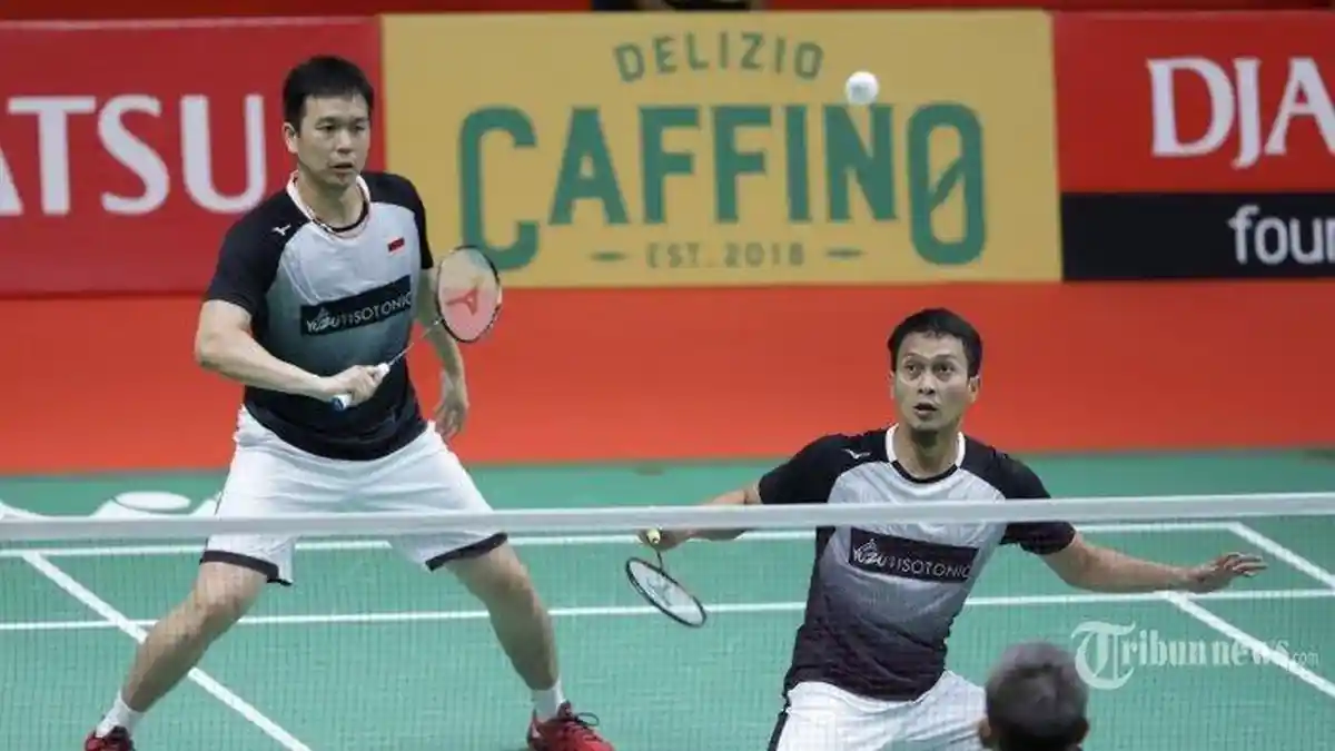 Live Streaming Bulutangkis Olimpiade Tokyo, Head to Head Ahsan/Hendra vs Aaron Chia/Soh Wooi Yik