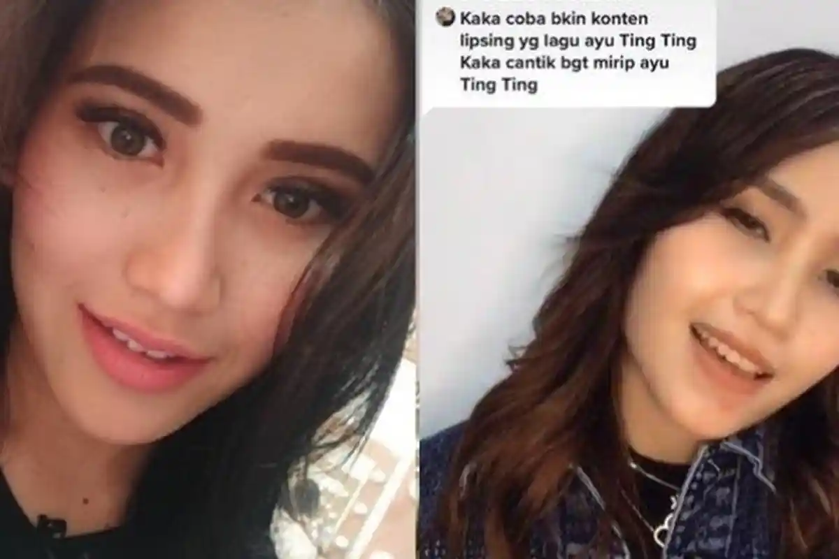 Setelah Viral Bocah Mirip Rafathar, Kini Wanita Cantik Viral Mirip Ayu TingTing, Perhatikan Wajahnya