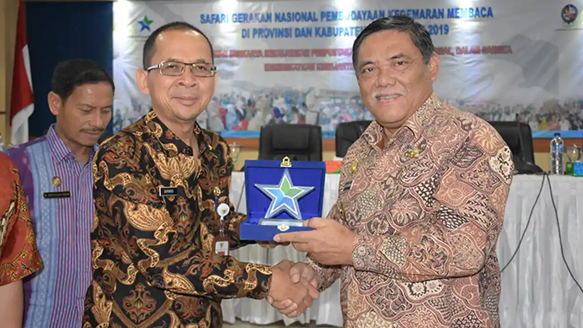 Wakil Bupati Deliserdang HM Ali Yusuf Siregar Buka Gerakan Nasional Gemar Membaca