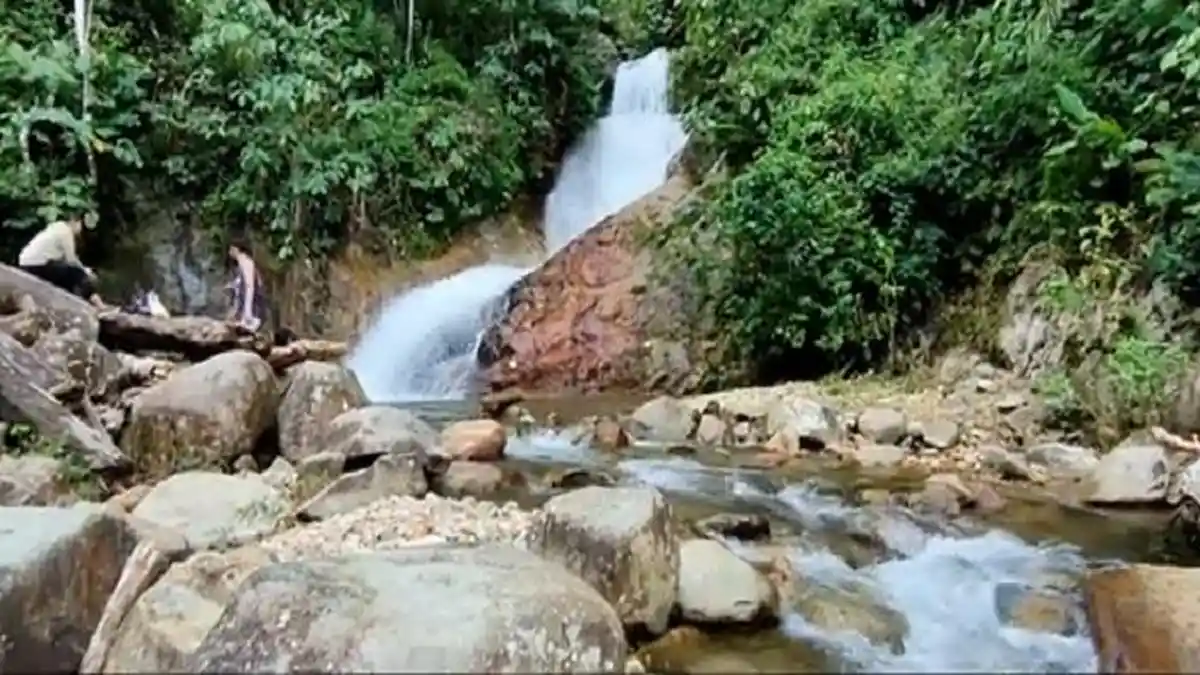 Wisata Air Terjun Telago Jando di Bungo Jambi, Punya 7 Tingkatan Air Terjun