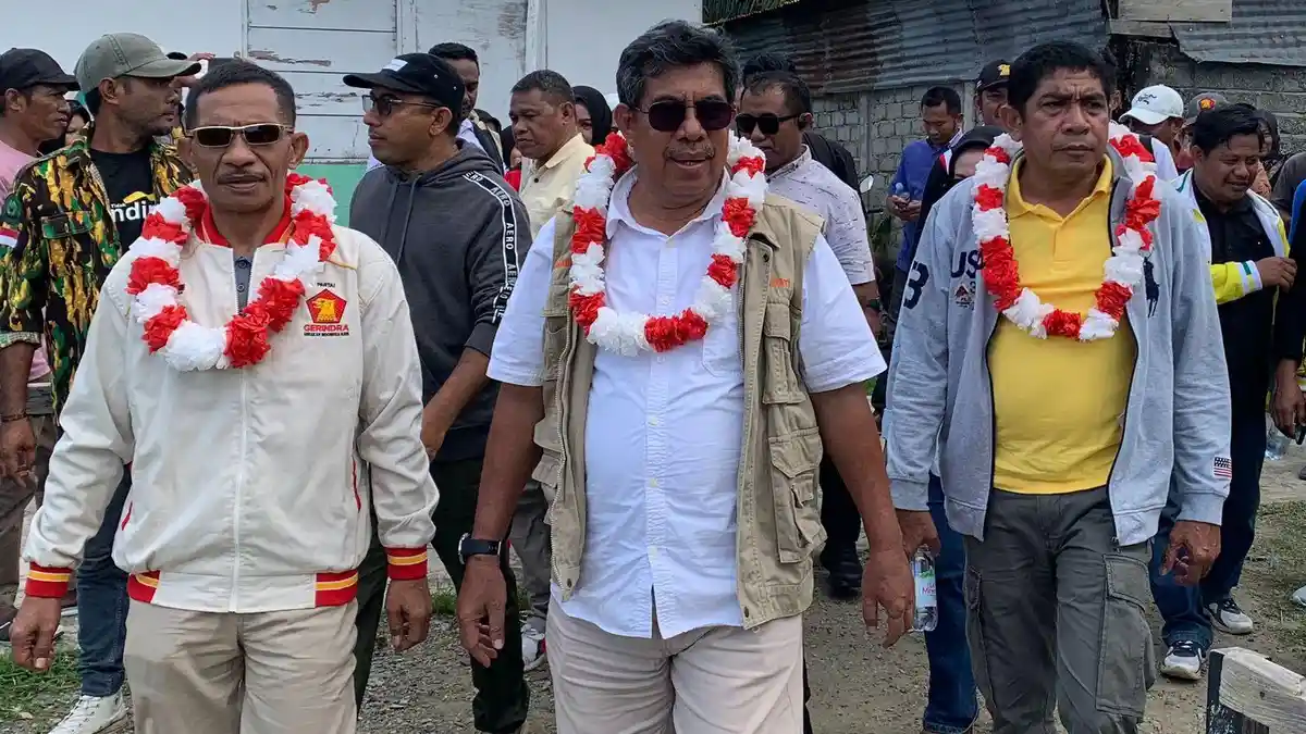 Calon Bupati Halmahera Selatan Bahrain Kasuba dan Cawagub Sahril Thahir ...