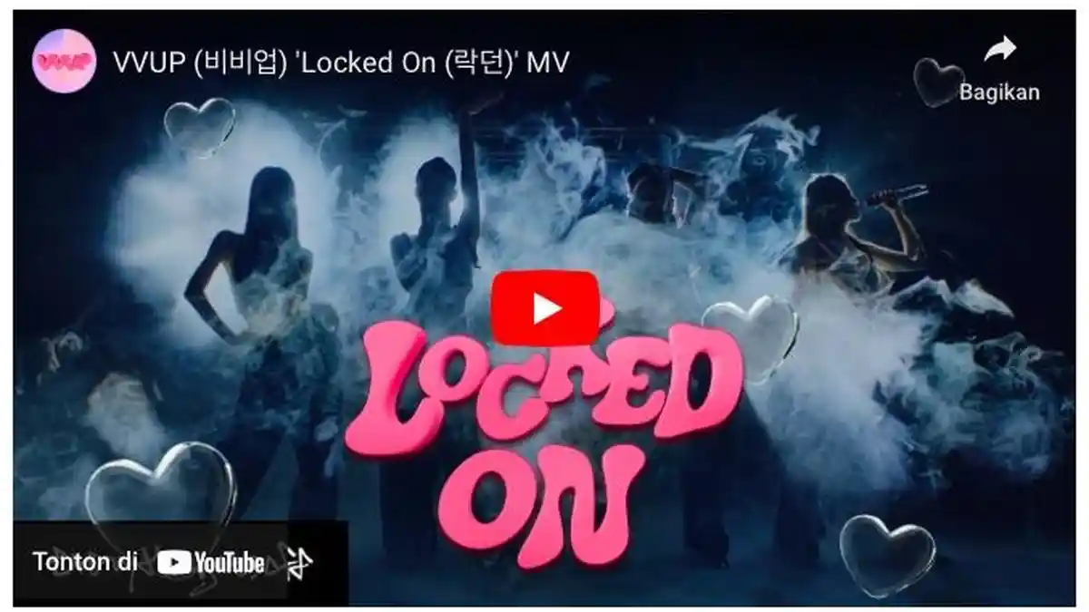 Lirik dan Terjemahan Lagu Locked On VVUP, Ada Member Asal Indonesia Kim Fransa