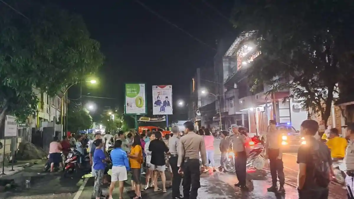 Antisipasi Pelanggaran dan Lakalantas di Malam Hari, Polres Sibolga Laksanakan Blue Light Patrol