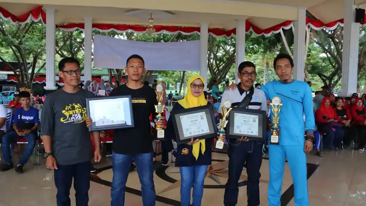 Kontingen Dinas KB Luwu Timur Juara Jambore di Bantaeng