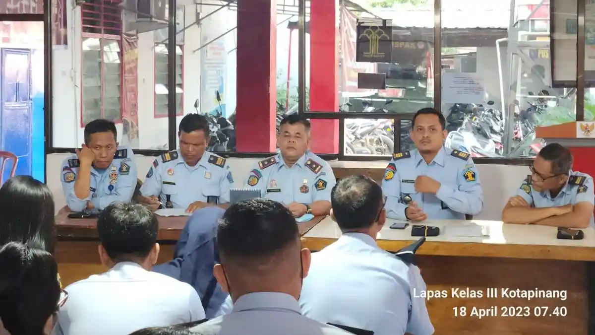 Jelang Hari Raya Idul Fitri, Lapas Kotapinang Kanwil Kemenkumham Sumut Perketat Pengamanan 