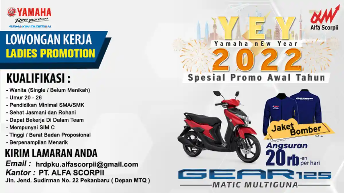Yamaha Gear 125, Skutik Multiguna nan Sporty dan Gahar