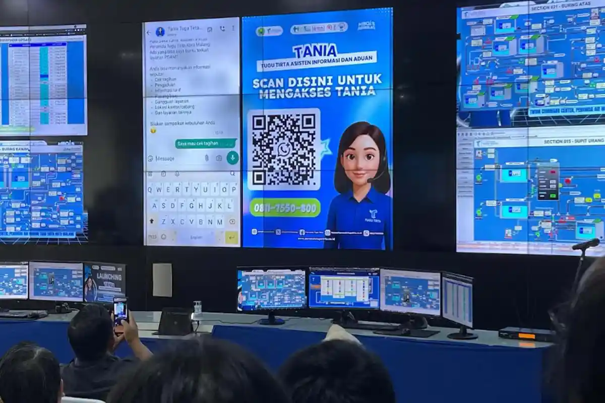 Tugu Tirta Luncurkan Layanan Digital TANIA Berbasis AI, Pertama di Indonesia untuk BUMD Air Minum