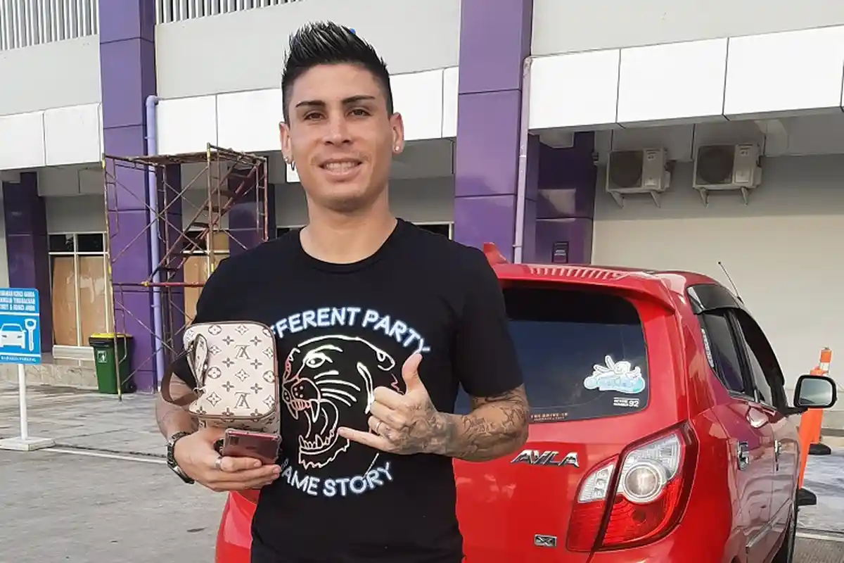 Gelandang Persita Tangerang Mateo Bustos Siap Hadapi PSM Makassar, Berharap Dukungan Penuh Suporter