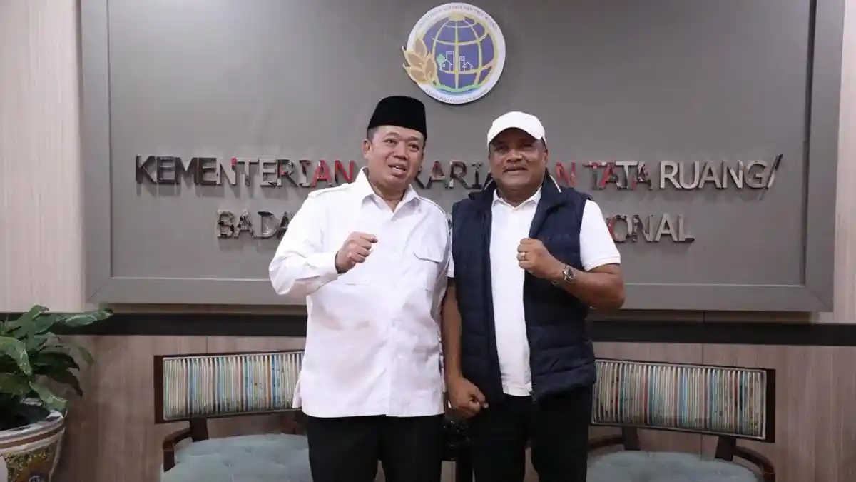 Bupati Mukhlis Temui Menteri ATR/BPN Tuntaskan Peraturan RTRW Bireuen