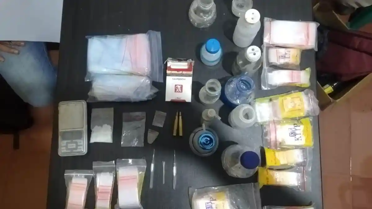 Ringkus 3 Tersangka, Polres Pringsewu Sita 11 Gram Sabu