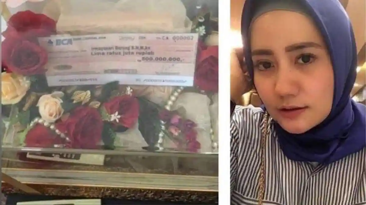 VIRAL, Dinikahi dengan Uang Panaik Cek BCA Setengah Miliar,  Jomblo : Darah Misquienku Mendidih