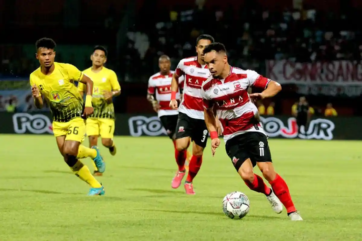 Update Klasemen Liga 1 2022/23: Madura United sedang di Atas Angin, Kuasai Daftar Top Skor