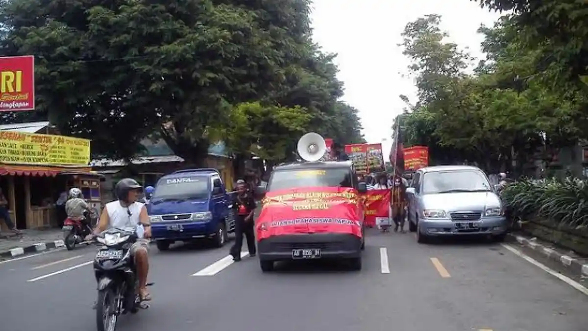 Mahasiswa Papua di Yogja Tolak Pengiriman TNI